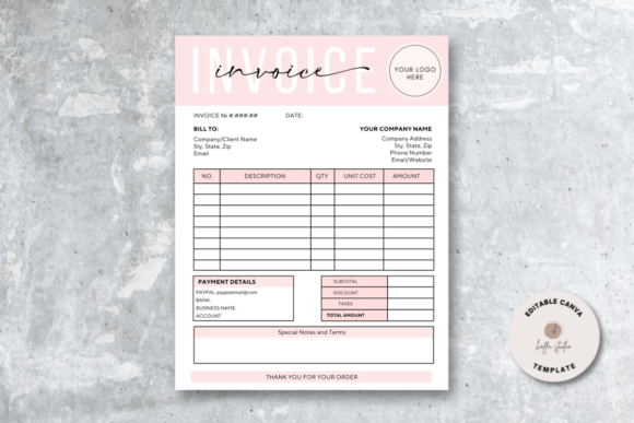Download Small Business Invoice Template - Premium Resources