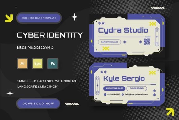 Download Cyber Identity - Business Card - Business Collection