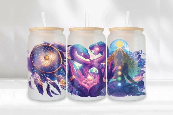 Download Spirituality 16oz Glass Can Wrap - Spirituality Collection